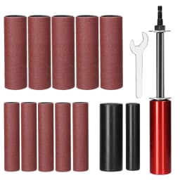 Sanding Rod Sanding Wood Metal Plastic Glass Stone Mini Belt Sander Electric Drill Attachment Lithium Electric Drill Conversion