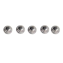 10Pcs/Bag Dental Orthodontic Lingual Button Metal Bondable Mesh Base Metal Tongue Side Buckle Orthodont Materiales