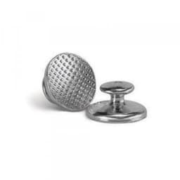 10Pcs/Bag Dental Orthodontic Lingual Button Metal Bondable Mesh Base Metal Tongue Side Buckle Orthodont Materiales