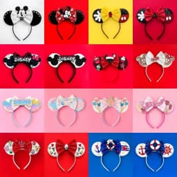 Mickey Mouse Hairbands The Lion King Mufasa Simba Ears Headbands for Girls Kid Disney Pumbaa Headwear Women Bow Hair Accessories