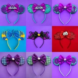 Mickey Mouse Hairbands The Lion King Mufasa Simba Ears Headbands for Girls Kid Disney Pumbaa Headwear Women Bow Hair Accessories