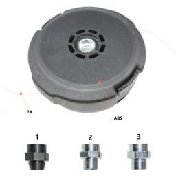 T35 Trimmer Head For Husqvarna 531RS 533RS 535LK 535LS 535RJ 535RX 535RXT 541RS 541RST 543RBK 543RBX 543RS 543RBS 553RBX 553RS