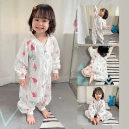 Baby Sleeping Bag Cute Girls Winter Warm Baby Sleepsack With Feet 1-4Years Kids Growth Blanket Sleepwear Children'S Sleeping Bag