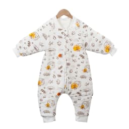 Baby Sleeping Bag Cute Girls Winter Warm Baby Sleepsack With Feet 1-4Years Kids Growth Blanket Sleepwear Children'S Sleeping Bag