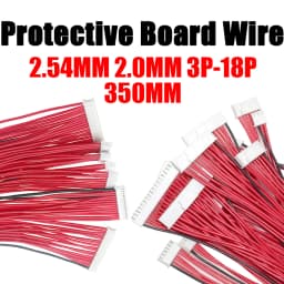 1PCS 3PIN-18PIN Balance cable Lithium battery protection board cable wire FOR 3S 4S 6S 7S 8S 10S 12S 13S 14S 16S 17S BMS Li-ion