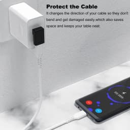 NNBILI Right Angle USB Adapter 90 Degree Up and Down Angle USB 3.0 Male to Type C Female Connector for Laptop Tablet and Phones
