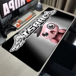 The Binding Of Isaac Mousepad Gamer Gaming Keyboard Pad Computer Accessories Deskmat Mouse Mats Rubber Mat Pc Cabinet Mausepad
