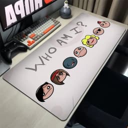The Binding Of Isaac Mousepad Gamer Gaming Keyboard Pad Computer Accessories Deskmat Mouse Mats Rubber Mat Pc Cabinet Mausepad