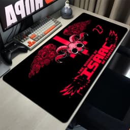 The Binding Of Isaac Mousepad Gamer Gaming Keyboard Pad Computer Accessories Deskmat Mouse Mats Rubber Mat Pc Cabinet Mausepad