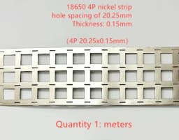 1Meter 0.15*20.25mm Nickel Strip Lithium Battery Nickel Strips For 18650 Battery Pack 2P/3P/4P5P/6P/7P Spot Welding Nickel Belt