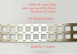 1Meter 0.15*20.25mm Nickel Strip Lithium Battery Nickel Strips For 18650 Battery Pack 2P/3P/4P5P/6P/7P Spot Welding Nickel Belt