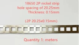 1Meter 0.15*20.25mm Nickel Strip Lithium Battery Nickel Strips For 18650 Battery Pack 2P/3P/4P5P/6P/7P Spot Welding Nickel Belt