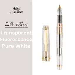 Jinhao 82 Fountain Pen Luxury Acrylic Ink Pen Spin EF F M Nib Elegante Business Office School Supplies Writing Pen Stationery