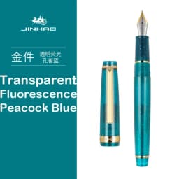 Jinhao 82 Fountain Pen Luxury Acrylic Ink Pen Spin EF F M Nib Elegante Business Office School Supplies Writing Pen Stationery