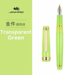 Jinhao 82 Fountain Pen Luxury Acrylic Ink Pen Spin EF F M Nib Elegante Business Office School Supplies Writing Pen Stationery