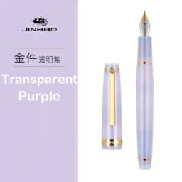Jinhao 82 Fountain Pen Luxury Acrylic Ink Pen Spin EF F M Nib Elegante Business Office School Supplies Writing Pen Stationery