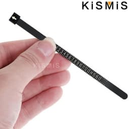 KISMIS 1PC White/Black US/EU Sizes Wedding Ring Band Ring Sizer Measure Genuine Tester Finger Gauge Jewelry Accessory Tools