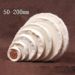 2-8inch Cloth Polishing Wheel Buffing Pads Angle Abrasive Grinder Discs For Sanding Jewelry Metal Glass Woodworking Accessories
