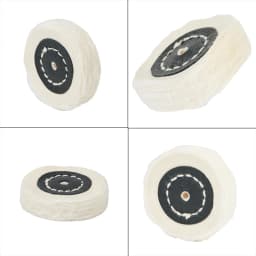 2-8inch Cloth Polishing Wheel Buffing Pads Angle Abrasive Grinder Discs For Sanding Jewelry Metal Glass Woodworking Accessories