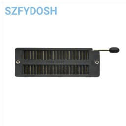 1pcs High Quality DIP 40 Pin 40Pin PLC Universal ZIF IC Socket Black