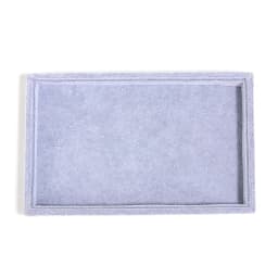 1 Pcs Velvet Jewelry Display Tray Multicolor Organizer Holder Box Necklaces Bracelets Rings Storage Show Tray Case
