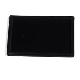 1 Pcs Velvet Jewelry Display Tray Multicolor Organizer Holder Box Necklaces Bracelets Rings Storage Show Tray Case
