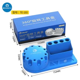 Multifunction Storage Box RELIFE RL-001G Container Reck For Mobile Phone Repair Electronic Component Screwdriver Tweezers Wick