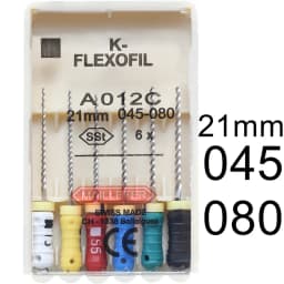 1 Pack 21/25/31mm 15-40 Dental K-FLEXOFILE Flexibility Endo Root Canal K Files SSt Hand Use Dentistry Endodontic Lab Instruments