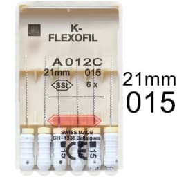 1 Pack 21/25/31mm 15-40 Dental K-FLEXOFILE Flexibility Endo Root Canal K Files SSt Hand Use Dentistry Endodontic Lab Instruments