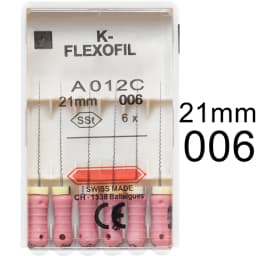 1 Pack 21/25/31mm 15-40 Dental K-FLEXOFILE Flexibility Endo Root Canal K Files SSt Hand Use Dentistry Endodontic Lab Instruments
