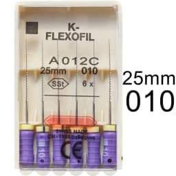 1 Pack 21/25/31mm 15-40 Dental K-FLEXOFILE Flexibility Endo Root Canal K Files SSt Hand Use Dentistry Endodontic Lab Instruments