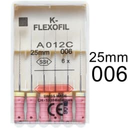 1 Pack 21/25/31mm 15-40 Dental K-FLEXOFILE Flexibility Endo Root Canal K Files SSt Hand Use Dentistry Endodontic Lab Instruments