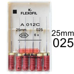 1 Pack 21/25/31mm 15-40 Dental K-FLEXOFILE Flexibility Endo Root Canal K Files SSt Hand Use Dentistry Endodontic Lab Instruments