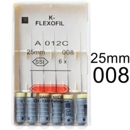 1 Pack 21/25/31mm 15-40 Dental K-FLEXOFILE Flexibility Endo Root Canal K Files SSt Hand Use Dentistry Endodontic Lab Instruments