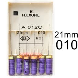 1 Pack 21/25/31mm 15-40 Dental K-FLEXOFILE Flexibility Endo Root Canal K Files SSt Hand Use Dentistry Endodontic Lab Instruments