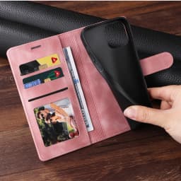 Flip Leather Case For iPhone 18 17 16 Pro Max 15 14 13 12 11 Pro Max 17E Air XR XS Max Luxury Wallet Card Slot Stand Phone Cover