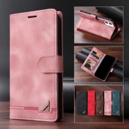 Flip Leather Case For iPhone 18 17 16 Pro Max 15 14 13 12 11 Pro Max 17E Air XR XS Max Luxury Wallet Card Slot Stand Phone Cover