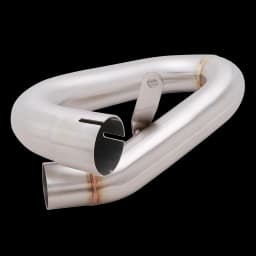 Slip On Motorcycle Exhaust Escape Middle Link Pipe Slip On For Honda CB600F Hornet 600 CBR600F 2007 - 2013 Years Connecting Tube