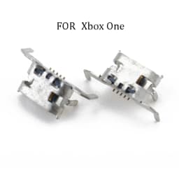 Cltgxdd 2-10 Piece for Xbox One Controller Power Supply Charging Port Charger Connector Socket Port Repair Micro USB
