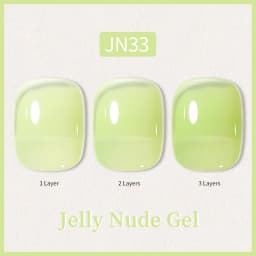 BORN PRETTY 10ml Glitter Pink Nude Jelly Nail Gel Polish Varnis Semi-permanent Sheer Translucent UV LED Soak Off Gel Polish