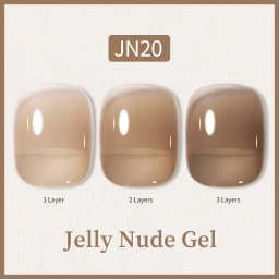 BORN PRETTY 10ml Glitter Pink Nude Jelly Nail Gel Polish Varnis Semi-permanent Sheer Translucent UV LED Soak Off Gel Polish