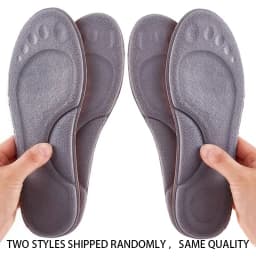 2Pairs Self Heating Insoles Thermostatic Thermal Insole Massage Memory Foam Arch Support Shoe Pad Heated Pads Winter Men Women