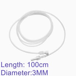 50PCS 50/100/150 CM Infusion Extension Tube Sterile Iv Infusion Extension Line Disposable Iv Infusion Extension Hose for Syringe