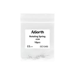 10Pcs/Pack Dental Orthodontics Rotating Spring Wire Upright Torsion/Positive Rotation CW/CCW Spring Dental Ortho Accessory