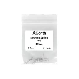 10Pcs/Pack Dental Orthodontics Rotating Spring Wire Upright Torsion/Positive Rotation CW/CCW Spring Dental Ortho Accessory