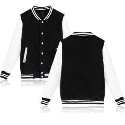 Black Pink Solid Color Baseball Jacket Men Women Hip Hop Harajuku Jackets Kids Boys Girls Single Coats
