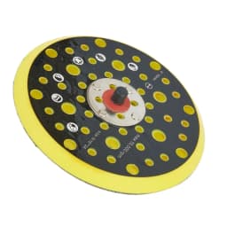 6 In Sander Backing Pad 150mm 52 Holes Hook&Loop Dust Free Sanding Disc 5/16in-24 Sander Polishing Disc Parts Sander Accessories
