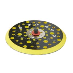 6 In Sander Backing Pad 150mm 52 Holes Hook&Loop Dust Free Sanding Disc 5/16in-24 Sander Polishing Disc Parts Sander Accessories
