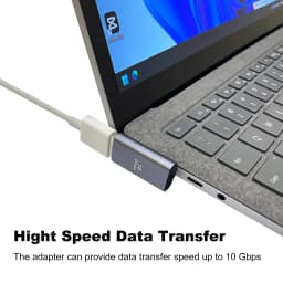 NNBILI 90 Degree USB 3.1 Adapter 1-2 Pack Left Angle USB A Male to Female Converter Extender for PC Laptop USBA Charger and More