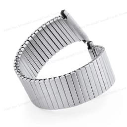 Metal Elastic Watch Band Stretch Expansion Stainless Steel Watch Strap 16-22mm Width Adjustment Brushed Belt Men Women Bracelet